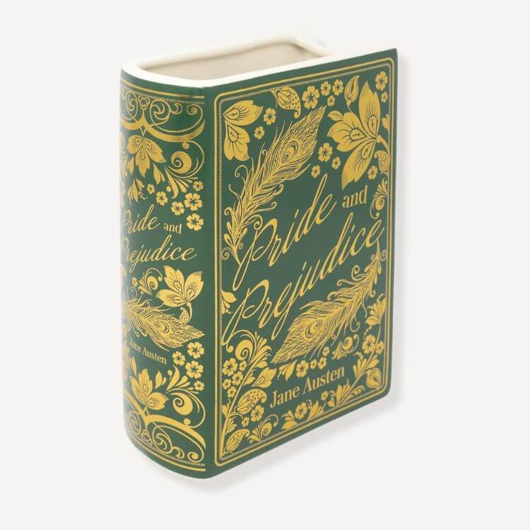 Pride & Prejudice Book Vase