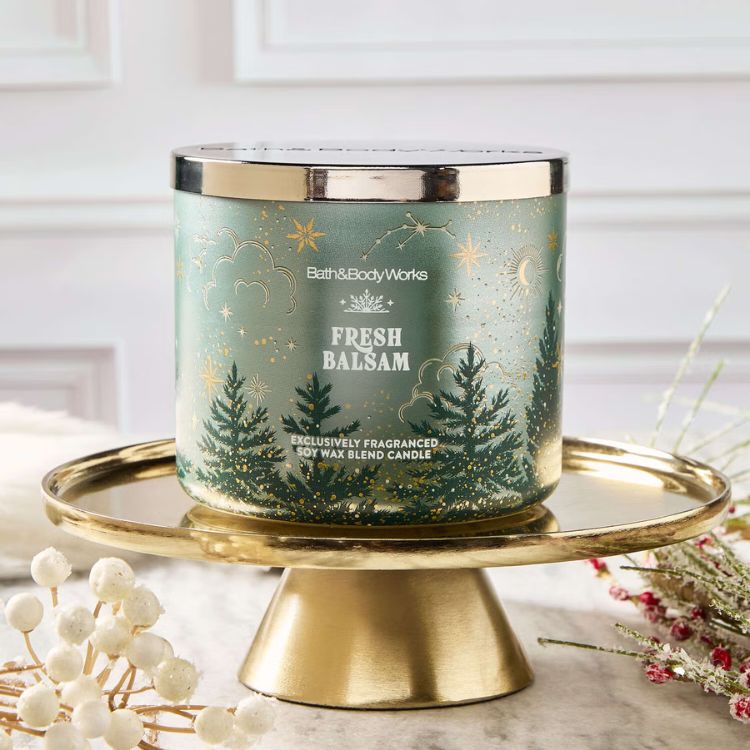 Fresh Balsam 3-Wick Candle