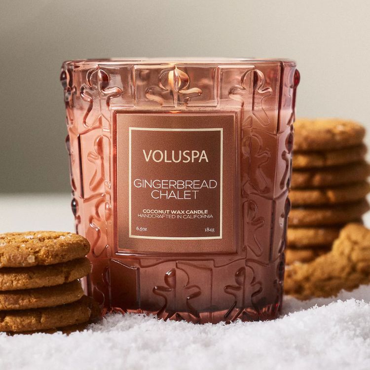 Gingerbread Chalet Candle