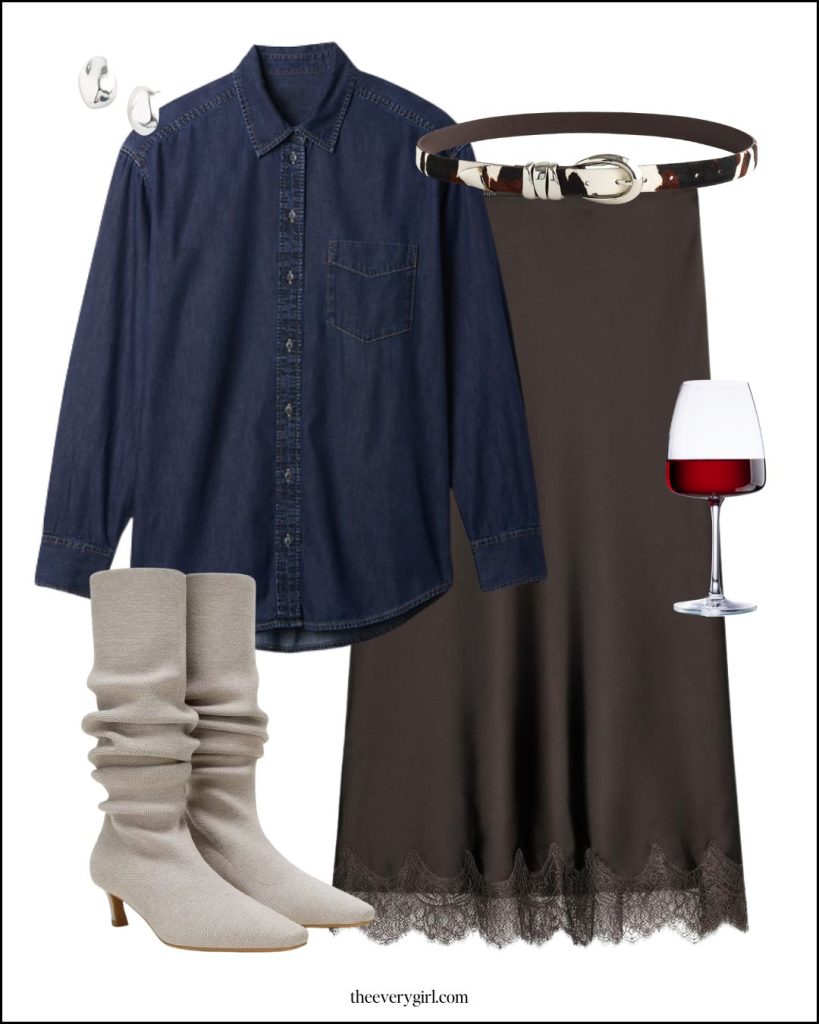 dressy casual thanksgiving outfit