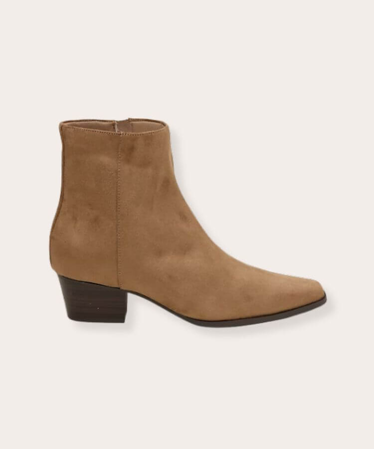 Low-Heel Booties