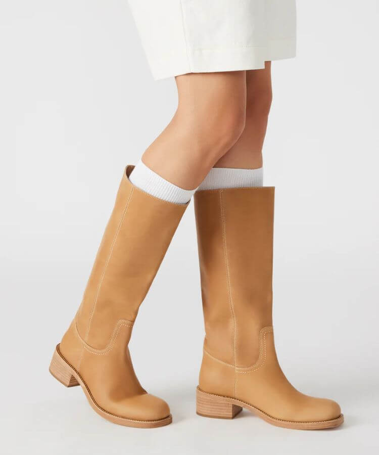 Riggs Square-Toe Boots