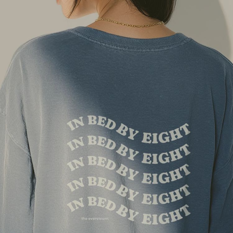 In Bed By 8 Crewneck