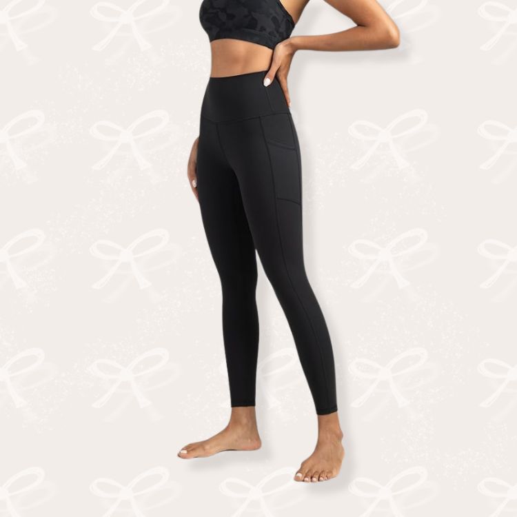 High-Waisted Leggings with Pockets