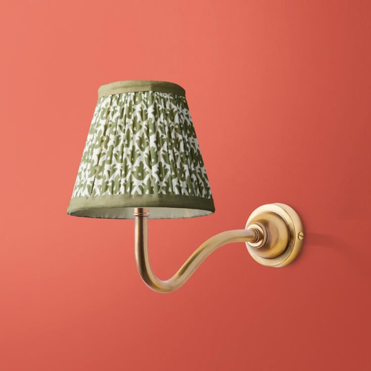 Swan Neck Cordless Wall Fixture
