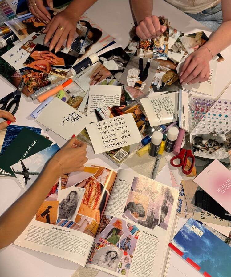 new year's eve rituals vision board