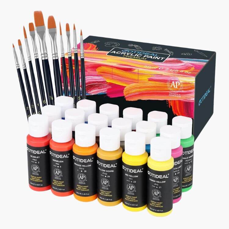 Acrylic Paint Set