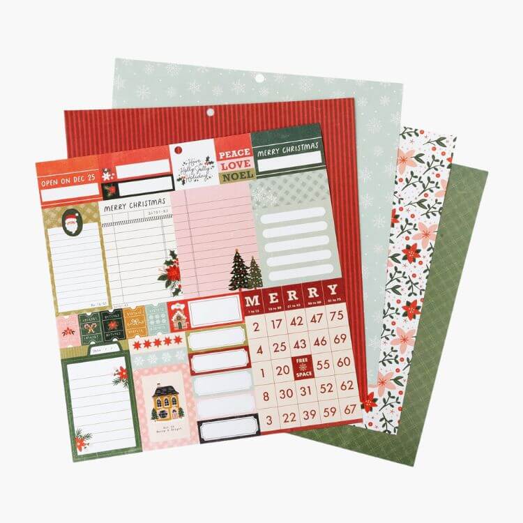 Holly Jolly Paper Pad