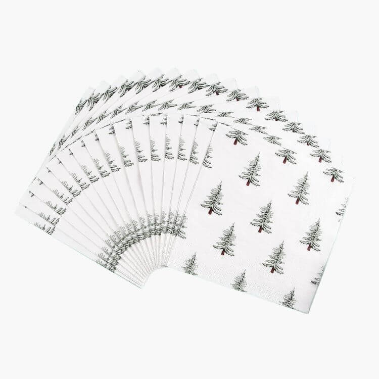Winter Tree Paper Napkins