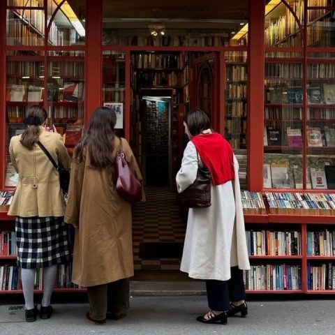 fur coats paris photo