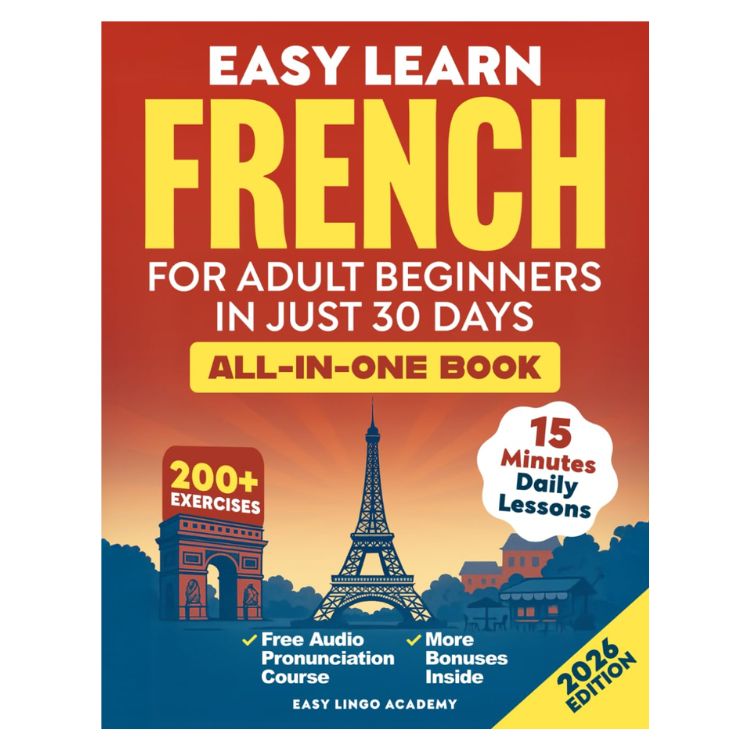 Easy Learn French for Adult Beginners Book