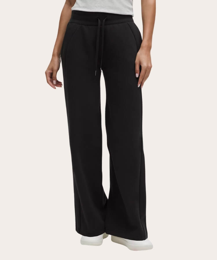 Scuba Wide-Leg Pants
