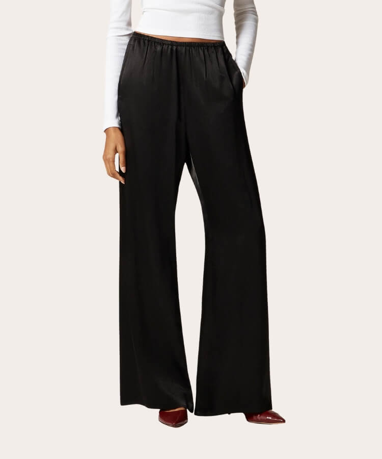 Luster Charmeuse Pants 