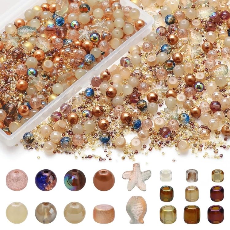 Mixed Glass Beads