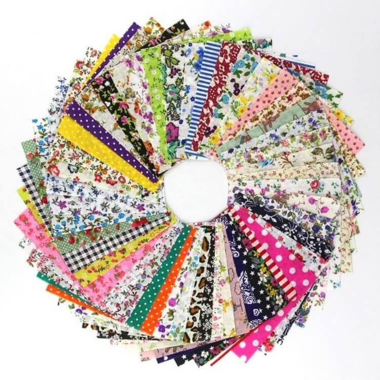 Assorted Fabric Squares
