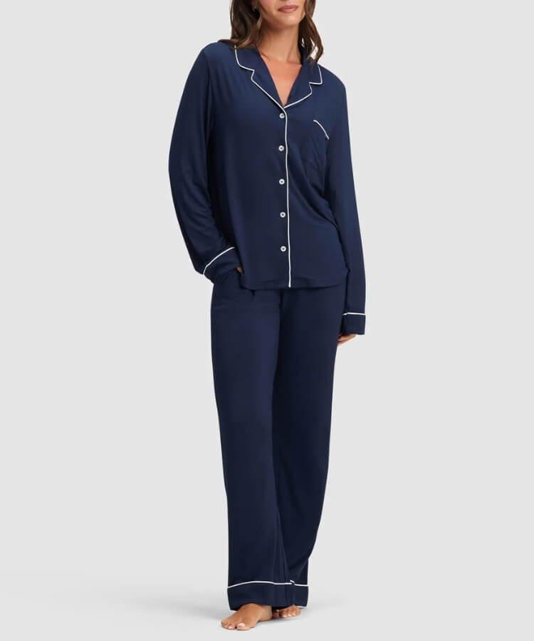 Long-Sleeve Pajama Set