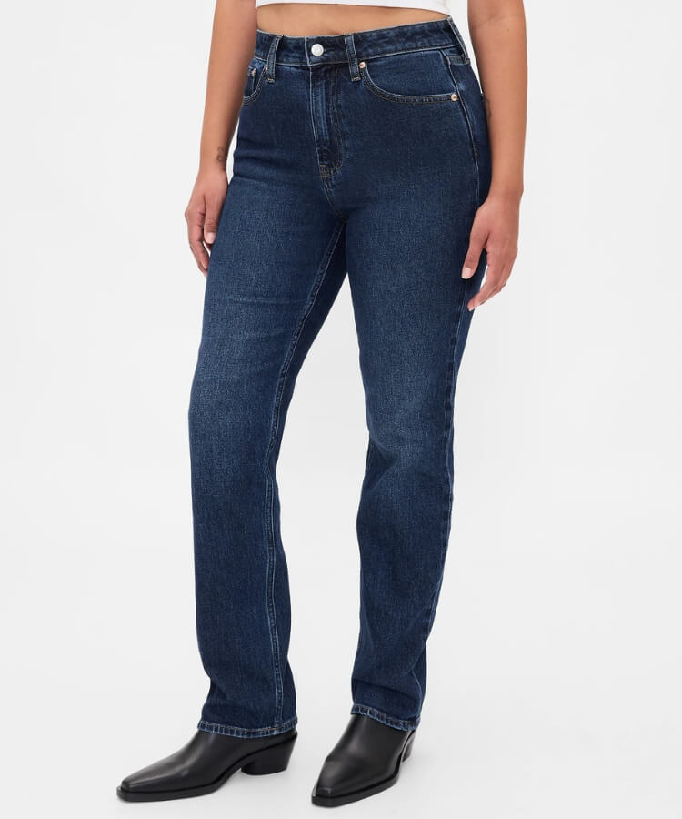 Curvy '90s Slim Straight Jeans