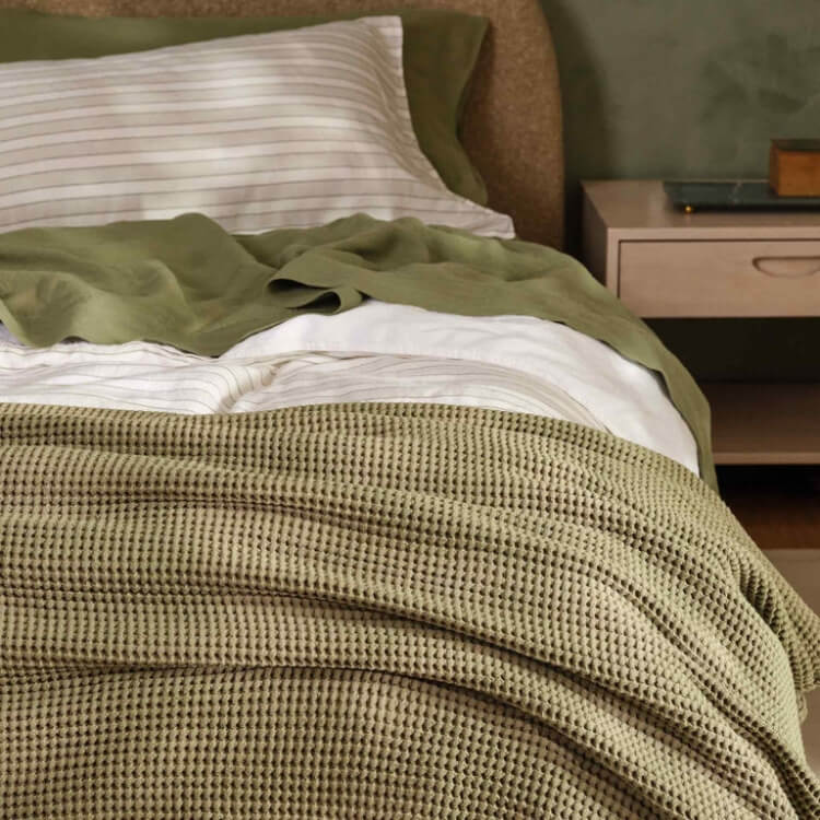 Waffle Bed Blanket