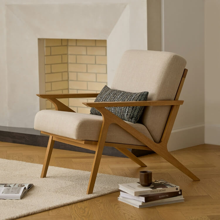 Fabric Lounge Chair