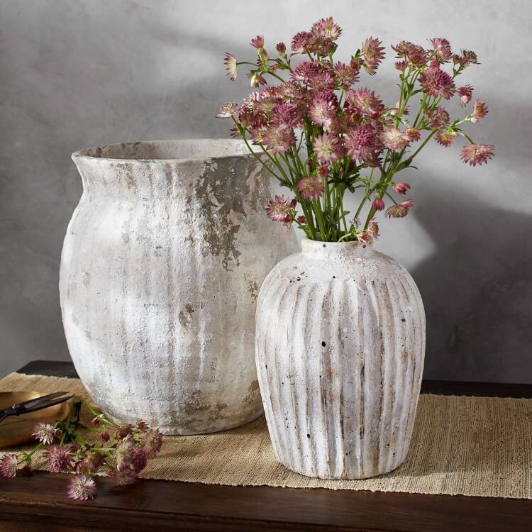 Weathered Terracotta Vases