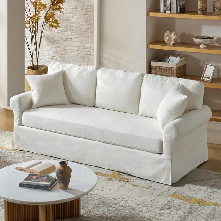 Slipcovered Sofa