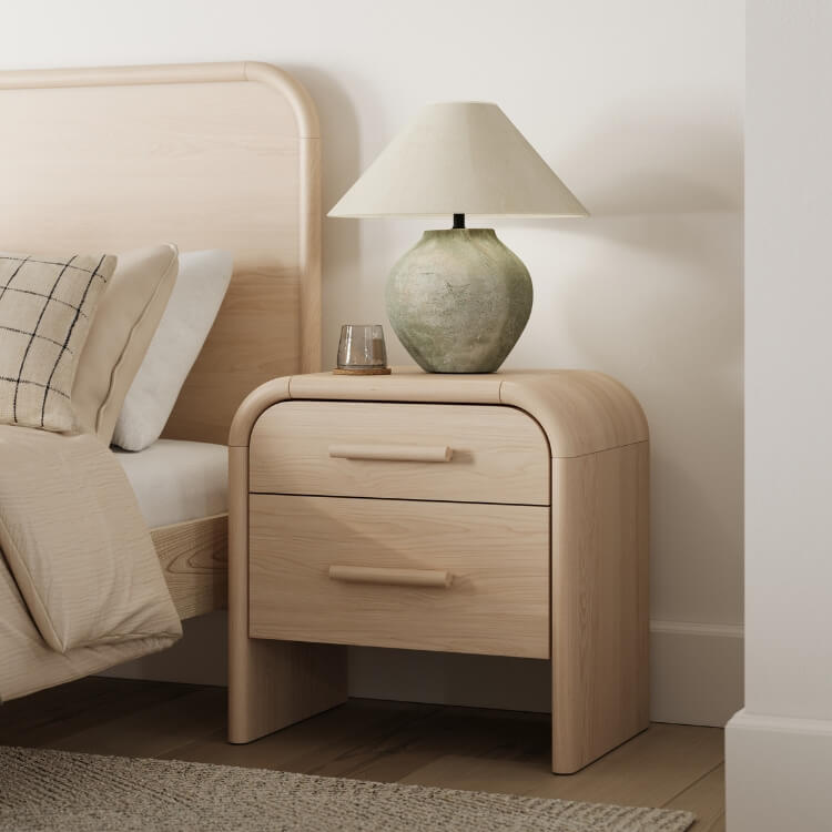 2-Drawer Nightstand