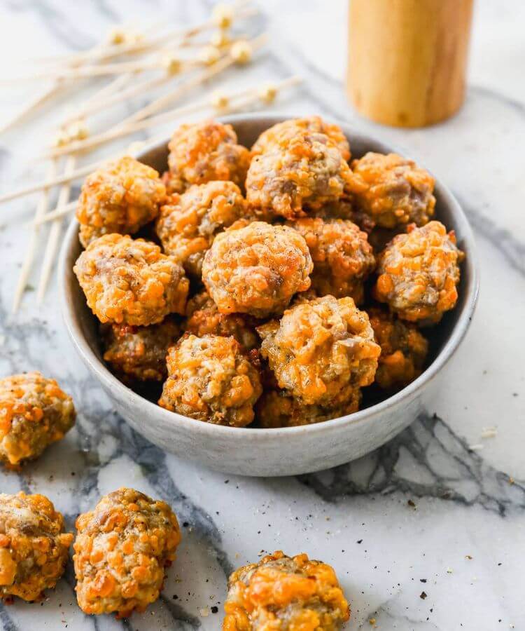 sausage balls super bowl recipe