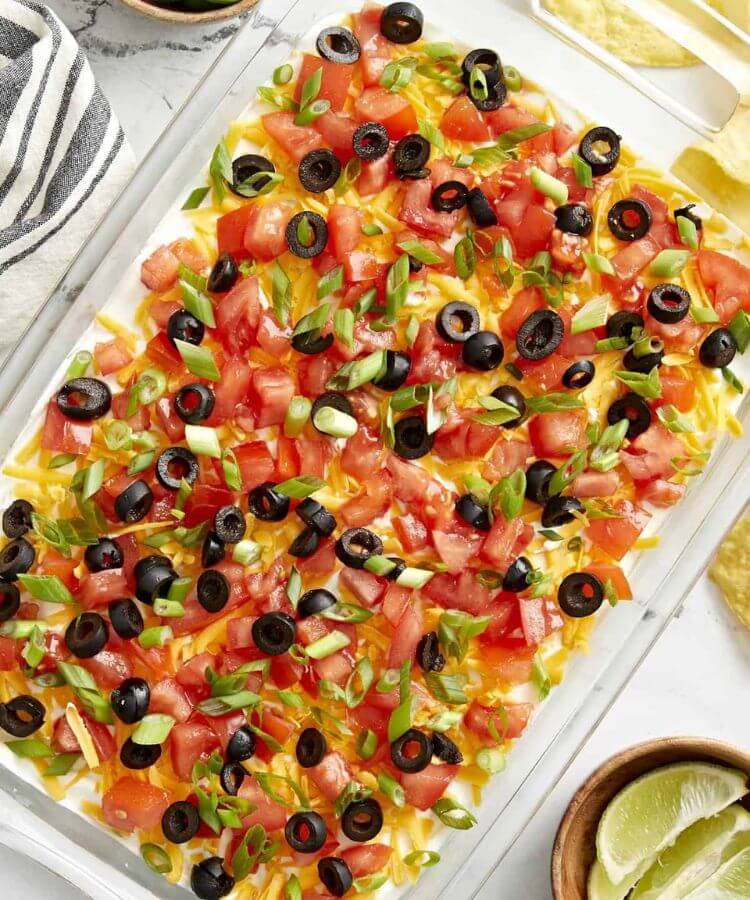 7 layer dip super bowl recipe