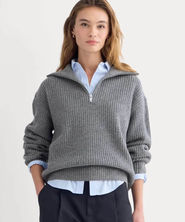 Half-Zip Sweater