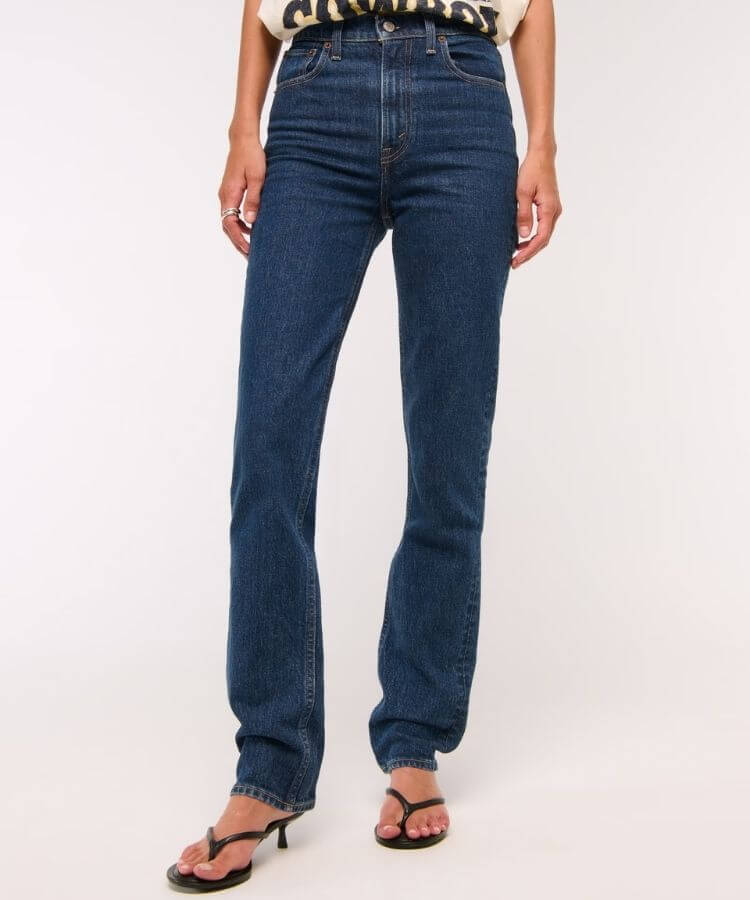 High-Rise '90s Straight Jeans