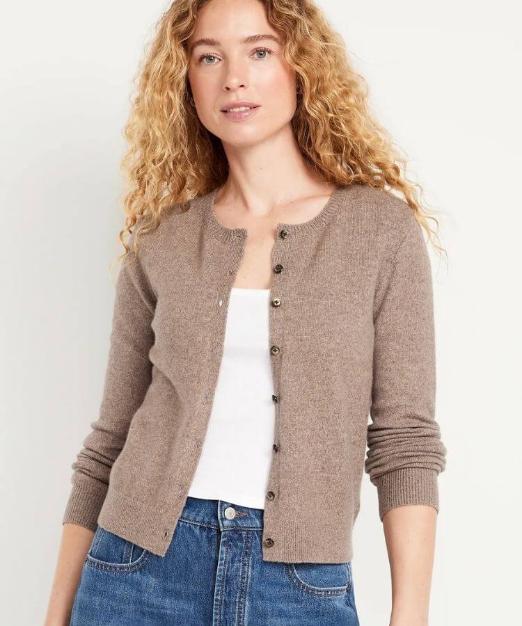 Cropped Cardigan
