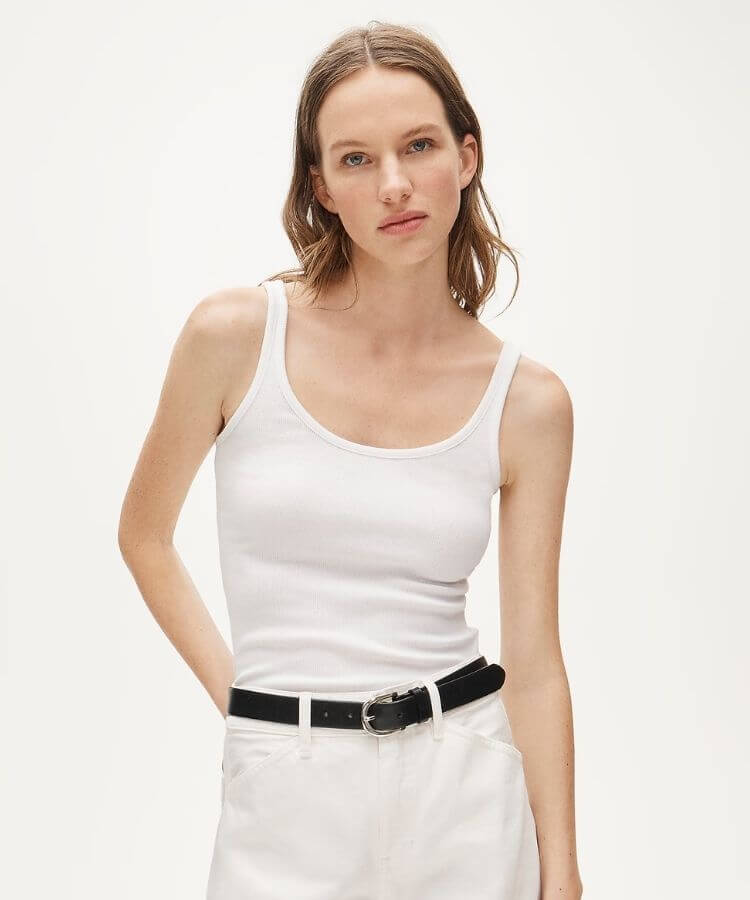 Ribbed Tank-Top