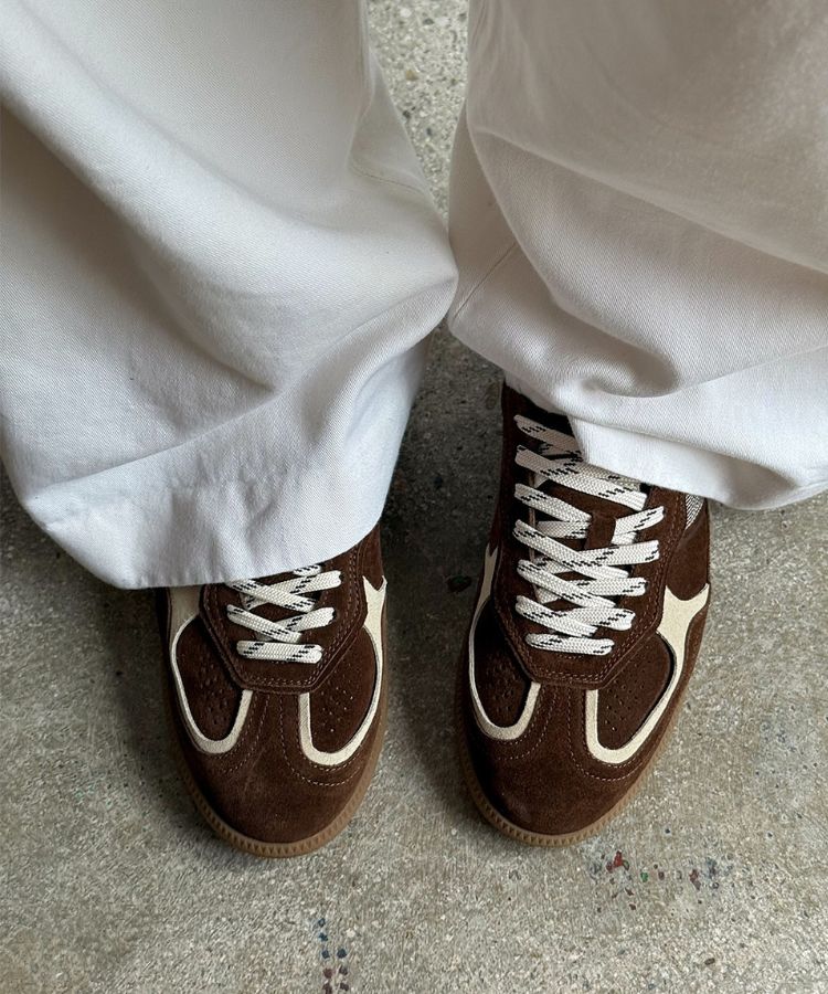 suede sneakers