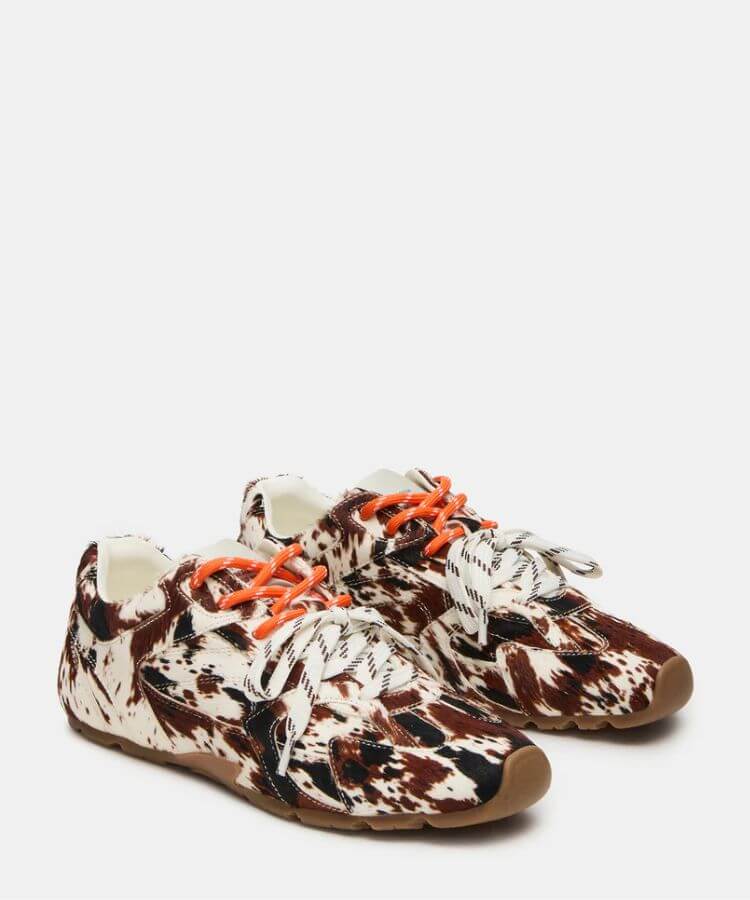 Cow Print Sneakers