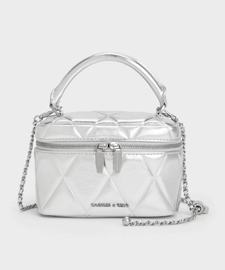 Quilted Vanity Bag