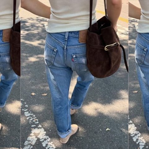 fall denim outfits