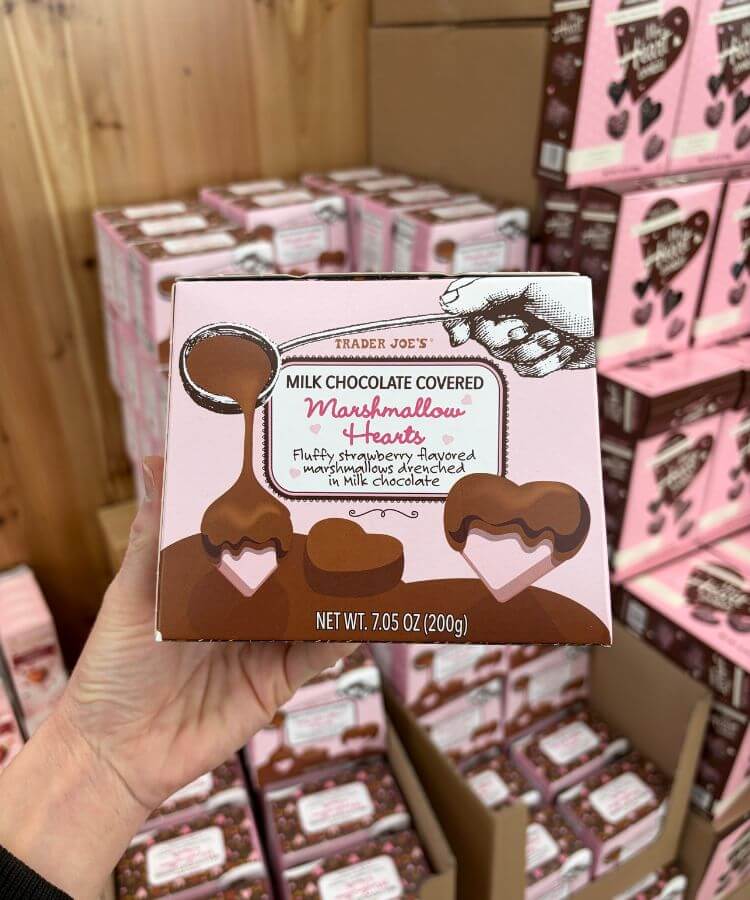 marshmallow hearts trader joe's valentine's day item