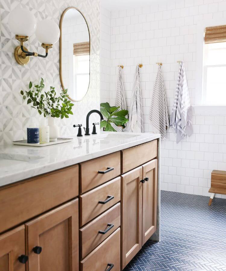 spring bathroom