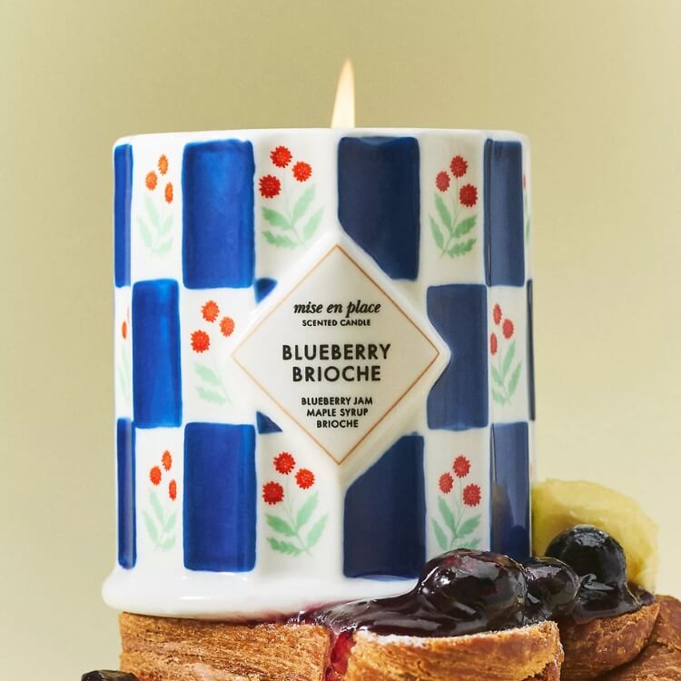 Gourmand Blueberry Brioche Candle