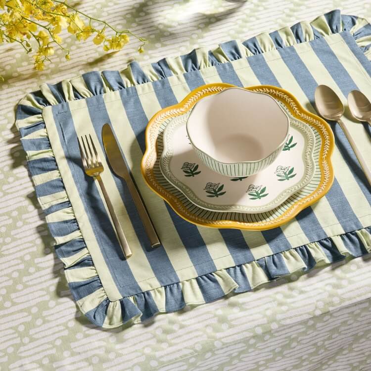 Striped Cotton Placemats