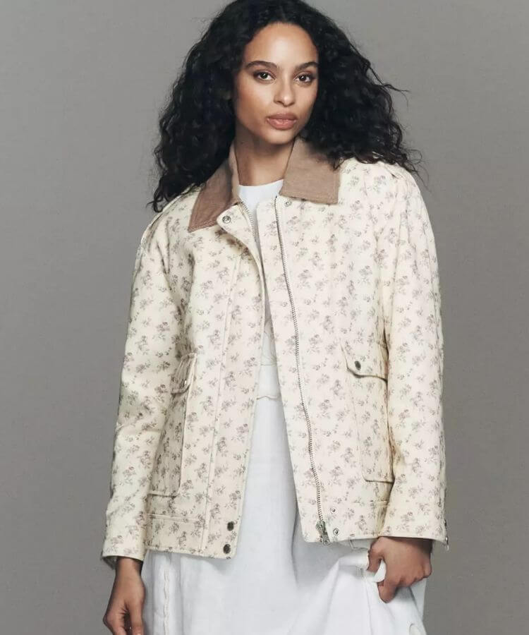 Floral Utility Jacket