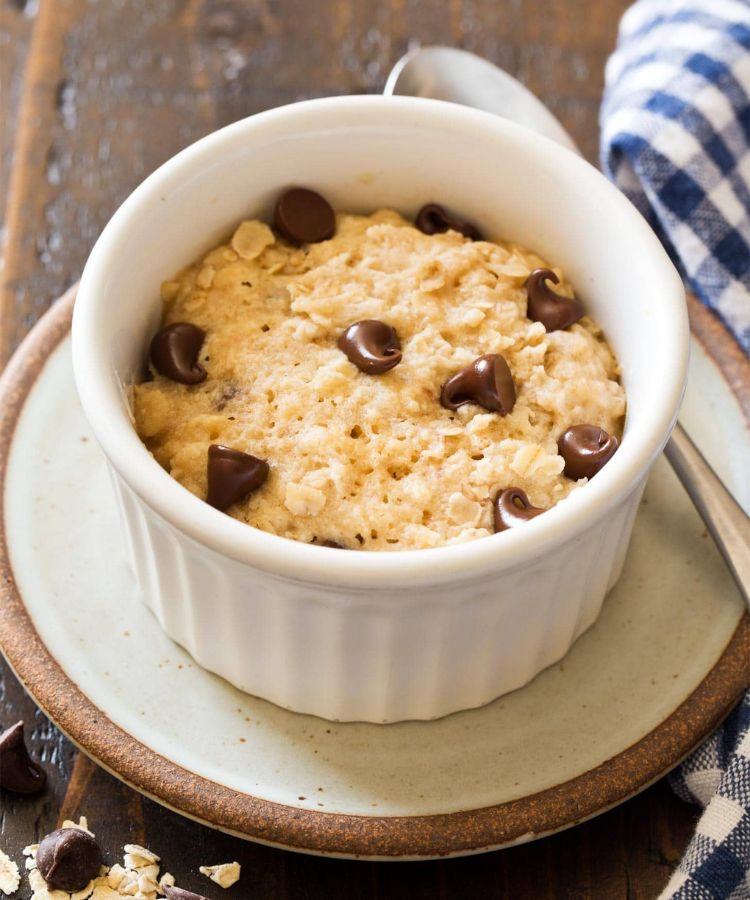 oatmeal cookie single serving dessert