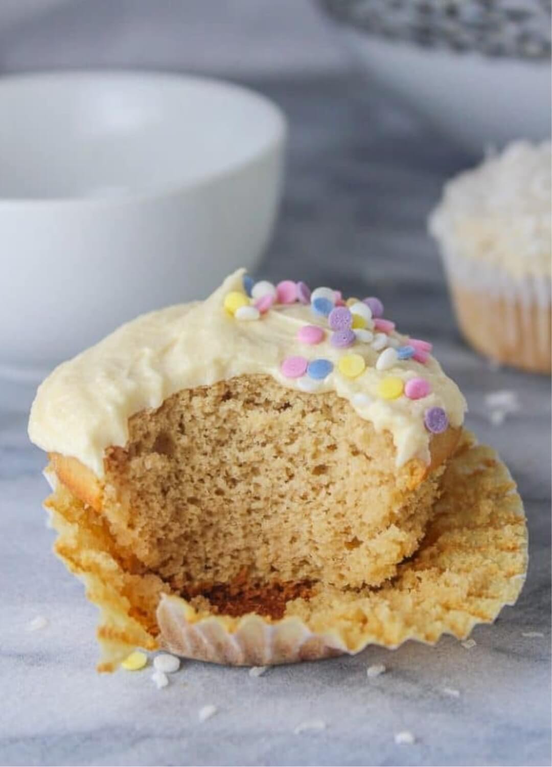 single serving cupcake dessert