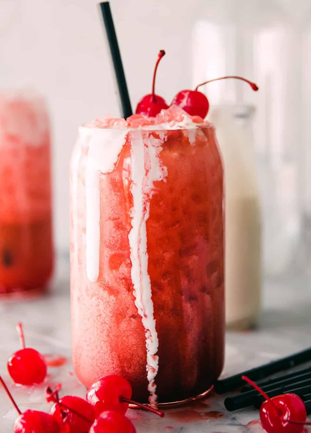 single serving Italian soda dessert