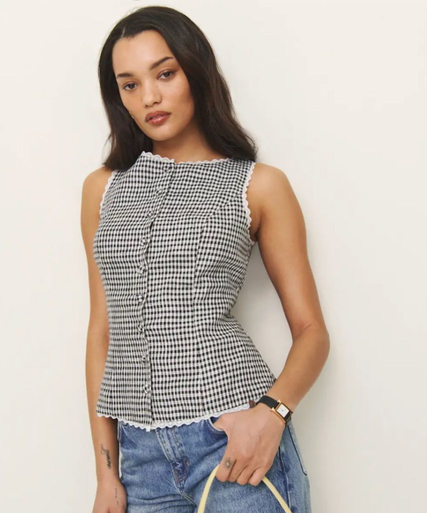 Amela Linen Top