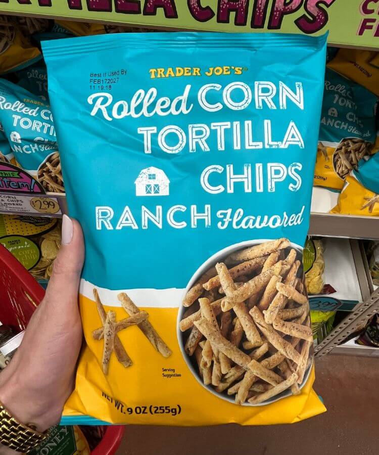 trader joe's ranch rolled corn tortilla chips