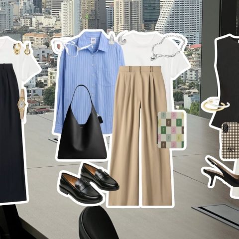 work outfits with pieces you own