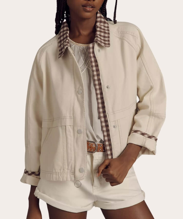 Cropped Workwear Jacket
