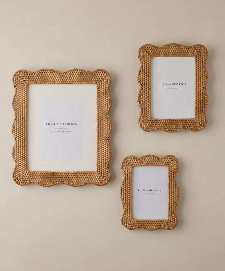 Rattan Picture Frames
