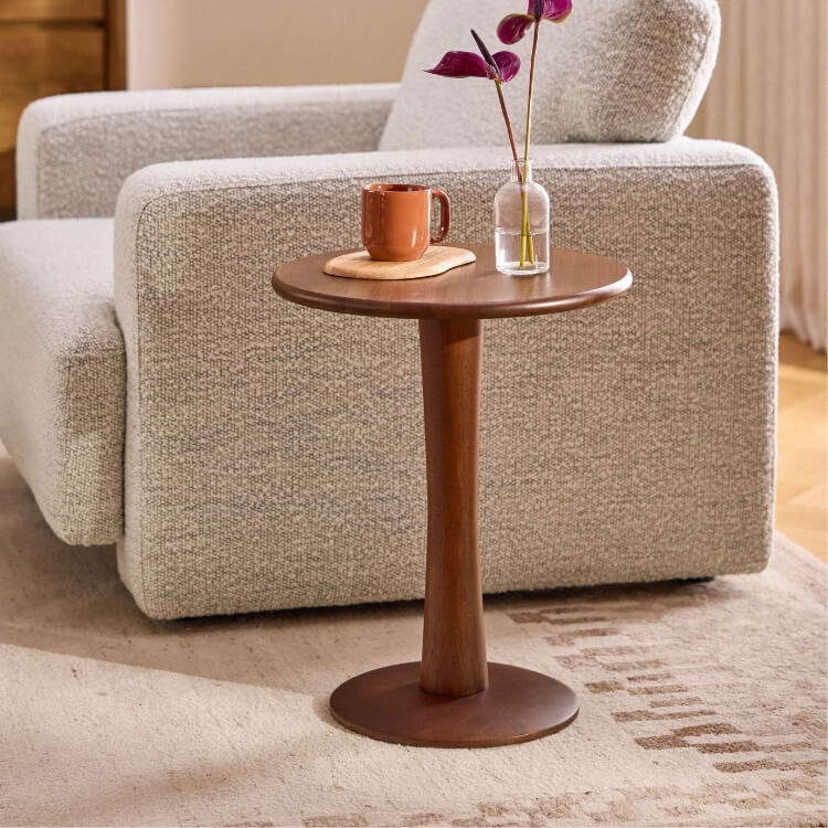 Wood Side Table
